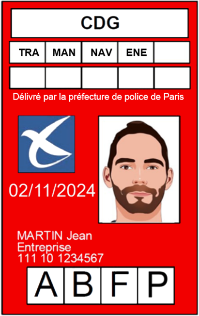 Image pour 11.2.6.2 - TCA Sensibilisation Badge - Accès en ZSAR